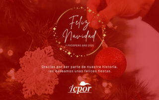El equipo de ICPOR os desea una Feliz Navidad y un feliz Año Nuevo 2025.